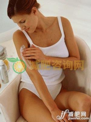 乳液型瘦身霜，睡前涂抹易吸收