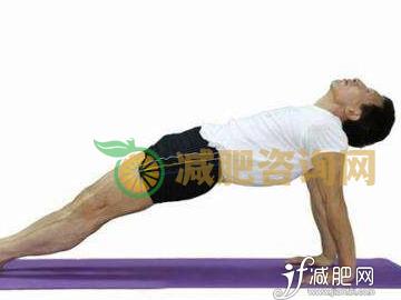 后仰式俯卧撑
