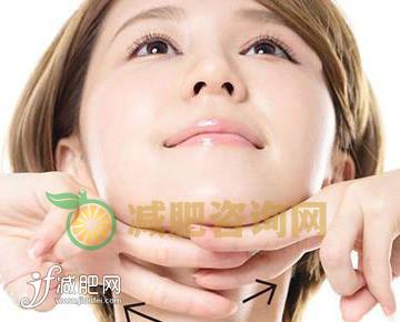 横拉法瘦双下巴减肥