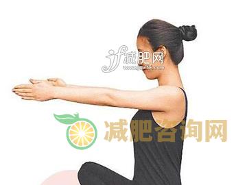4组瘦手臂瑜伽摆脱肉手臂