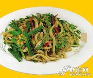 韭菜炒黄喉丝