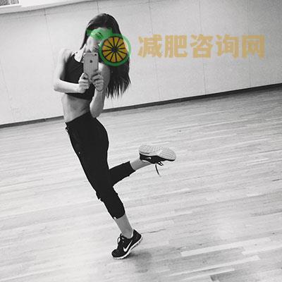 模特健身照