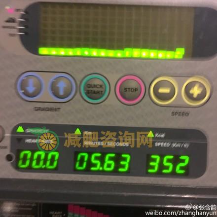 张含韵减肥