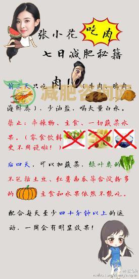 张含韵减肥