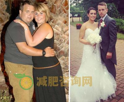 减肥对比照