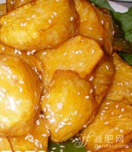 红薯饺子口感清甜